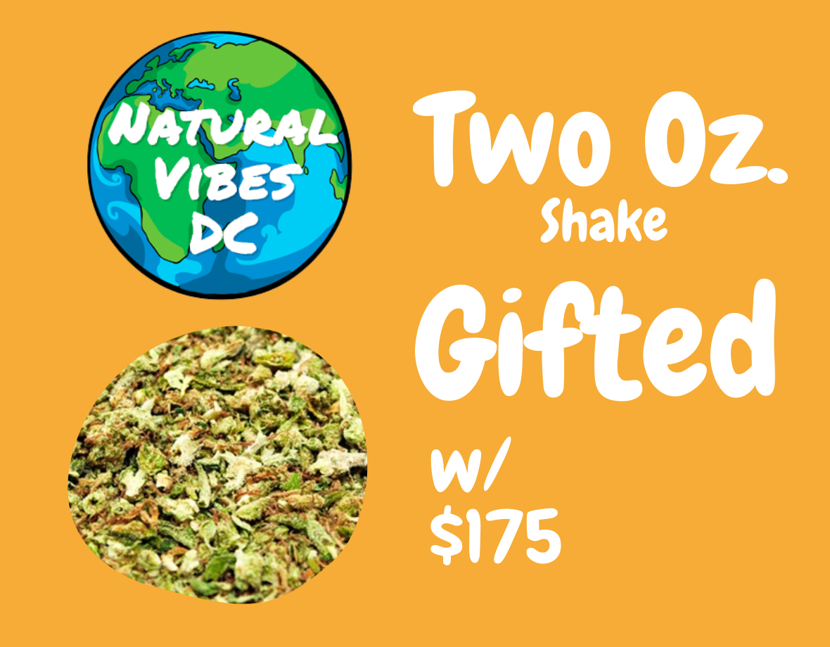 2 Oz. Shake Gifted w/ $175