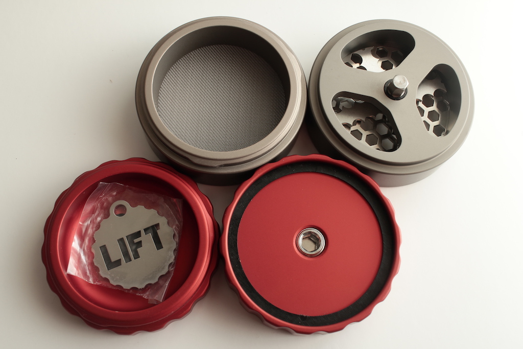 lift innovations grinder disassembled photo