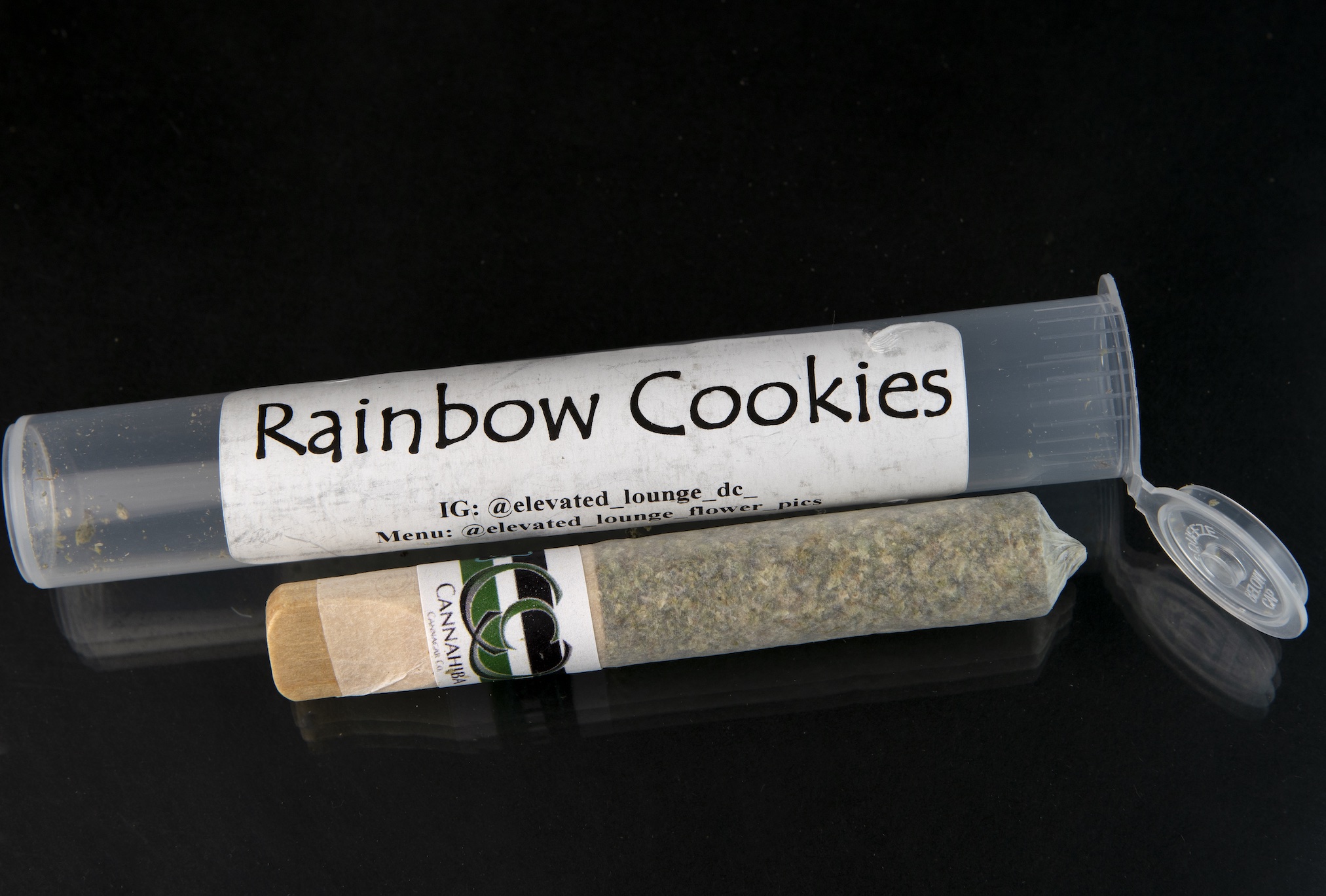 Rainbow cookies Elevated Lounge