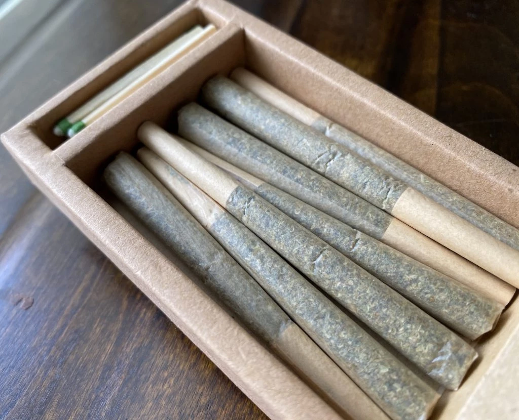 Lowell Smokes Pre-Rolls, in package