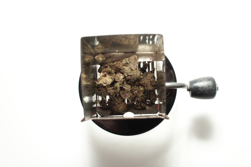androck nut grinder loaded with weed