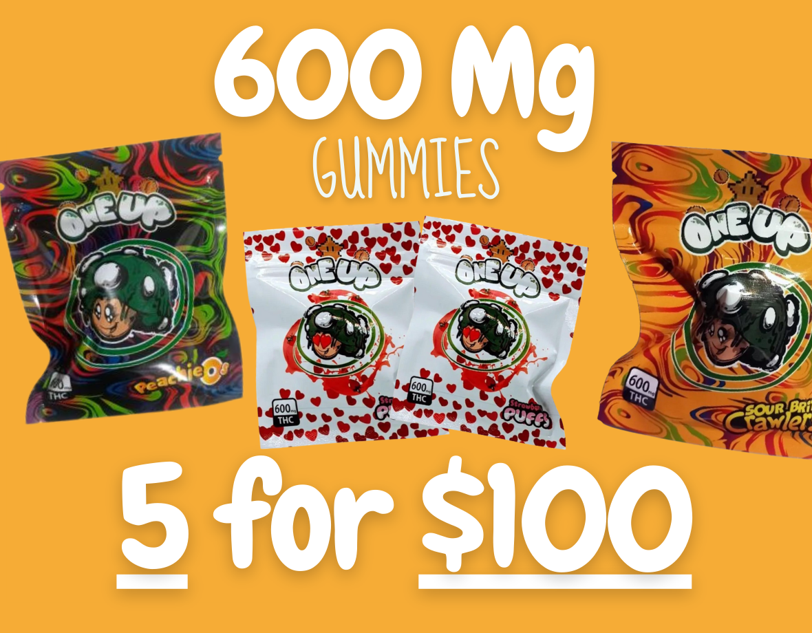 5 600Mg Gummies $100