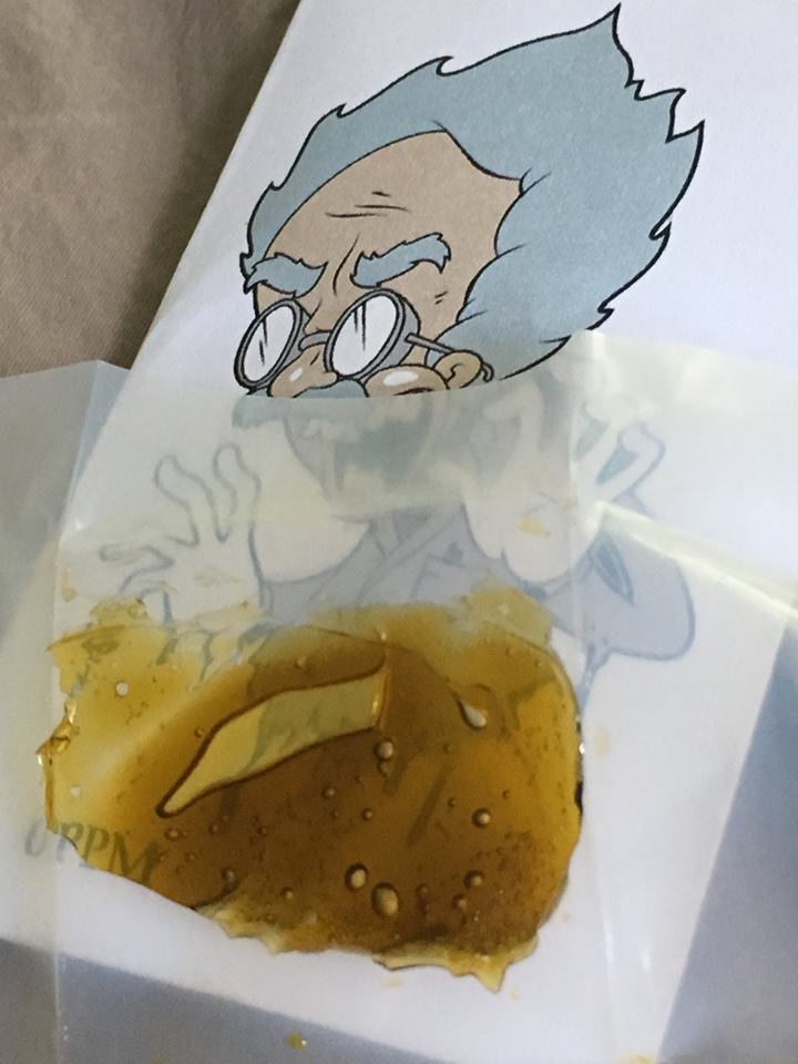 Godfather OG wax with artwork