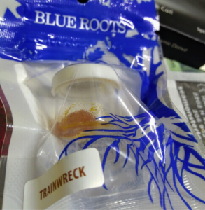 Blue Roots Terp Sugar packaging