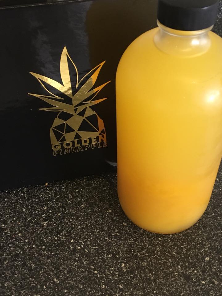 Golden Pineapple Tincture bottle