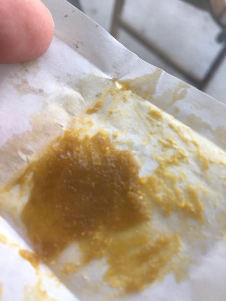 Sour Kush HTHC BHO concentrate
