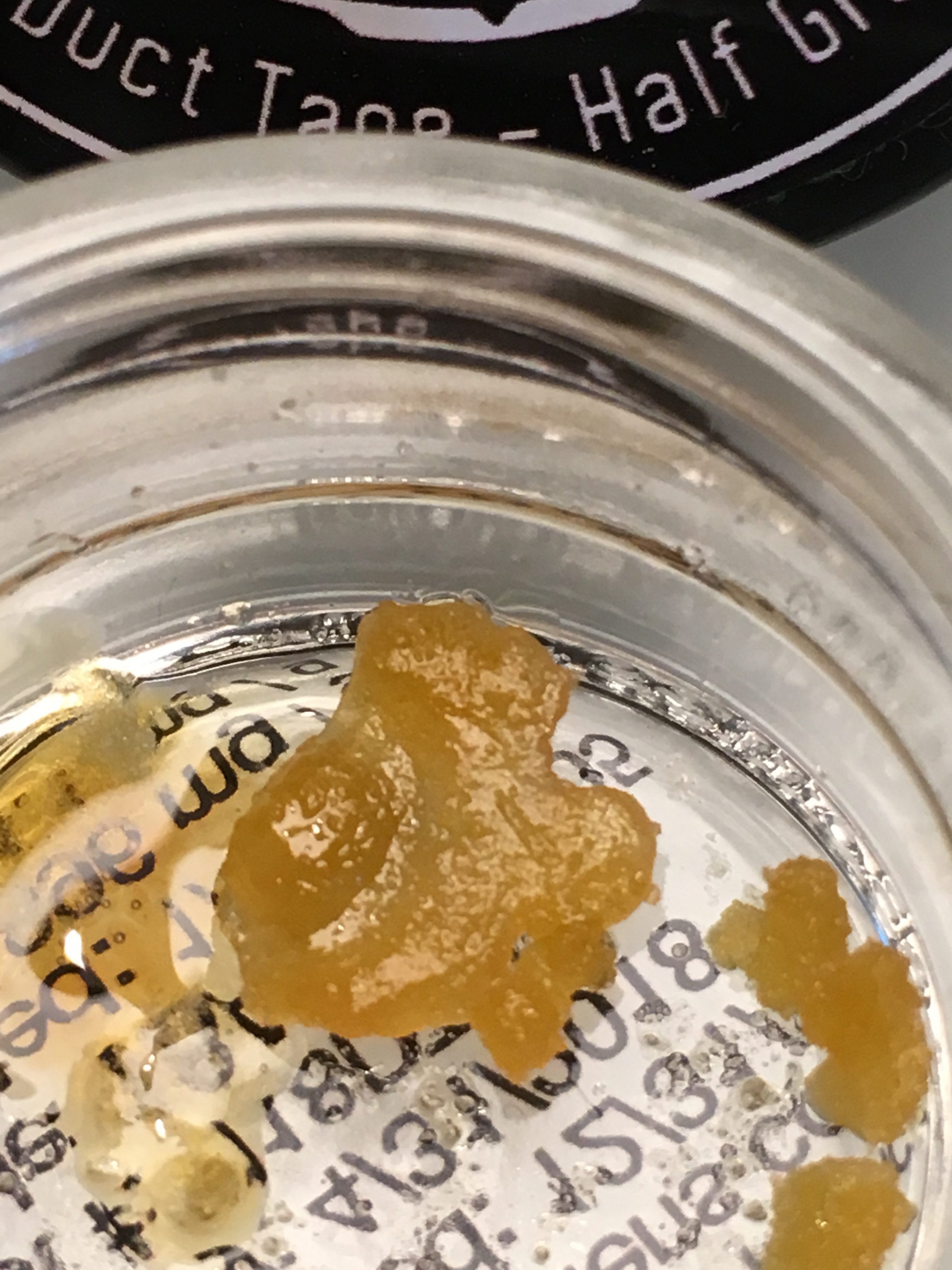 Cream of the Crop live resin close up