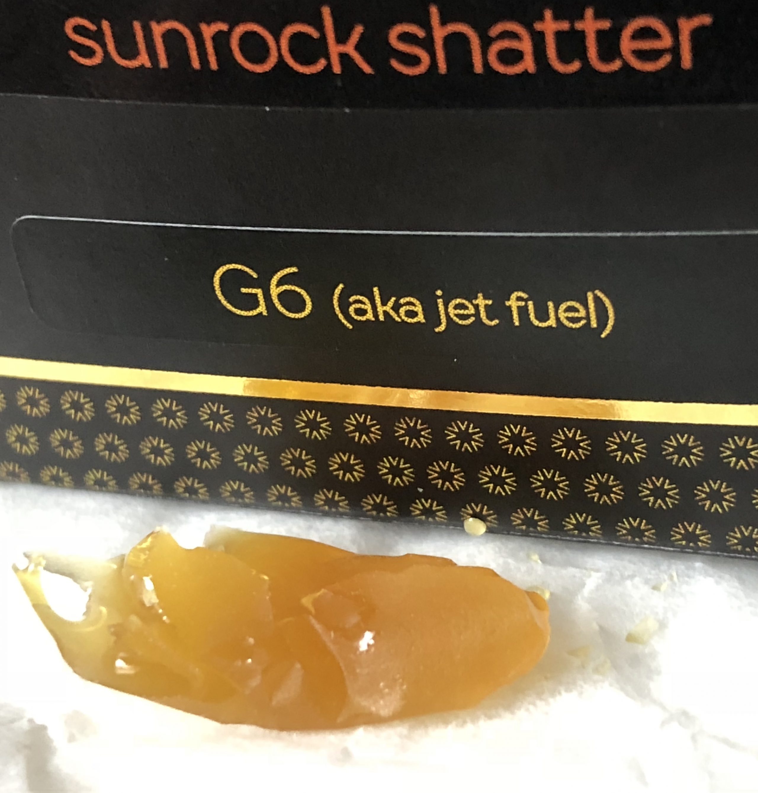 G6 Sunrock Shatter verano