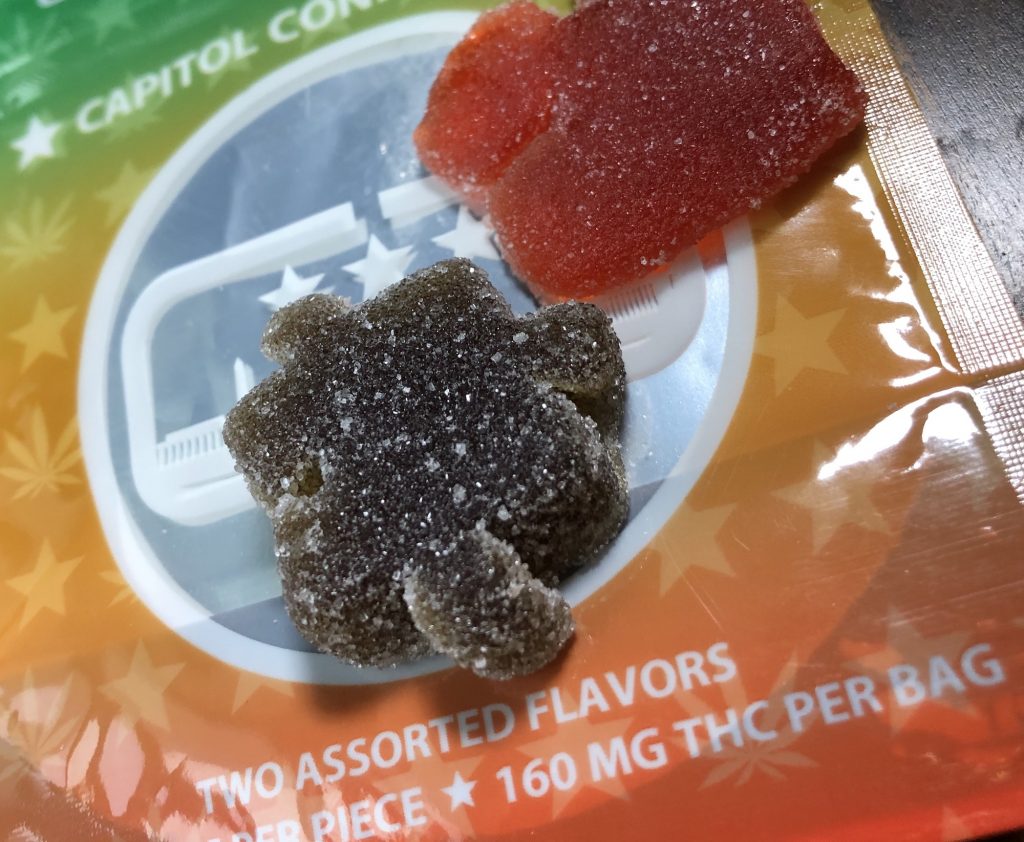 capitol confections gummies bagged buds dc edibles