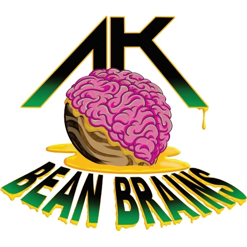 ak bean brains cannabis seeds logo